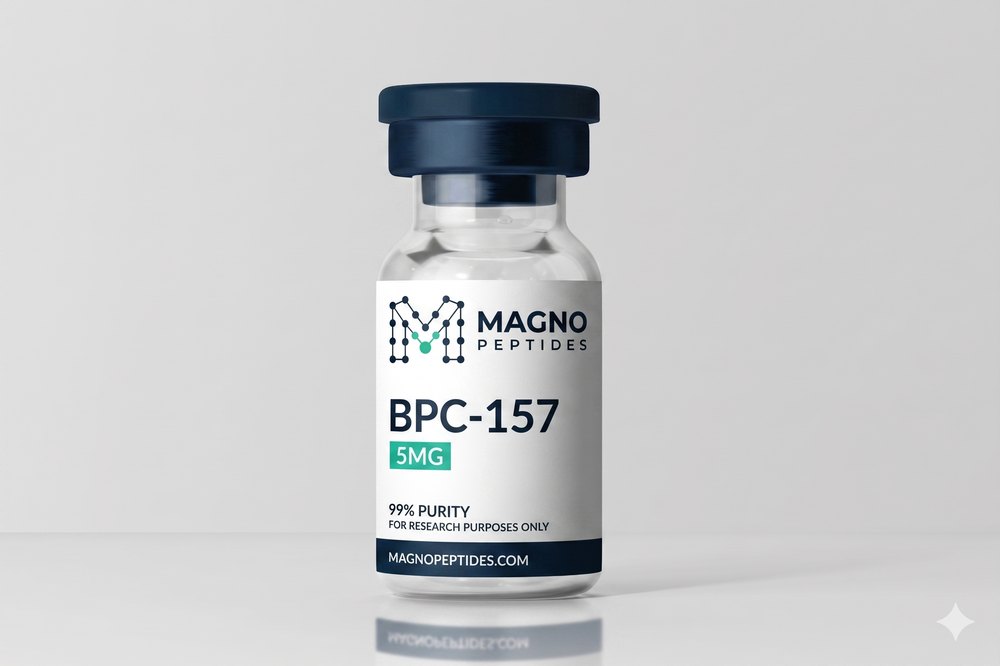 Vial de BPC-157 10 mg - pureza 99% - Magno Peptides
