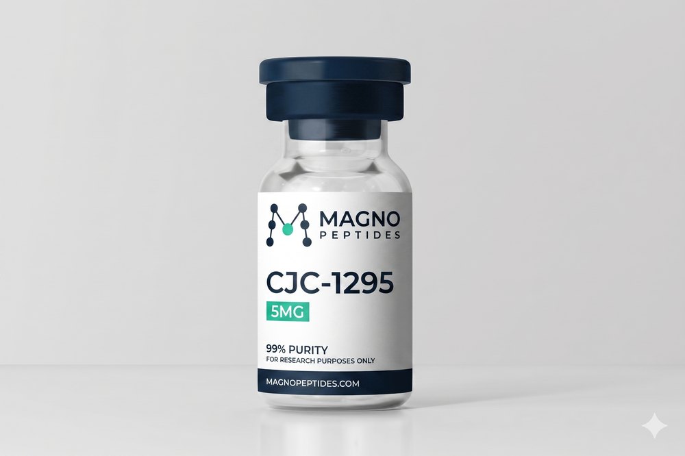 Vial de CJC-1295 (No DAC) 5 mg - pureza 99% - Magno Peptides