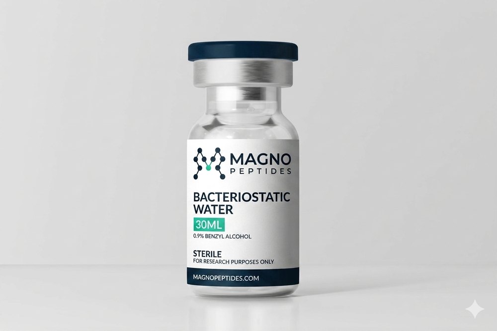 Vial de Agua Bacteriostática (BAC Water) 10 ml - pureza 99% - Magno Peptides