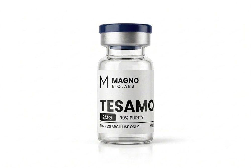 Vial de Tesamorelin 2 mg - pureza 99% - Magno Biolabs