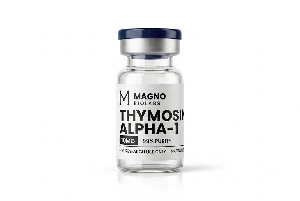 Vial de Timosina Alfa-1 10 mg - pureza 99% - Magno Biolabs