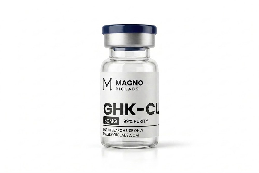 Vial de GHK-Cu 50 mg - pureza 99% - Magno Biolabs